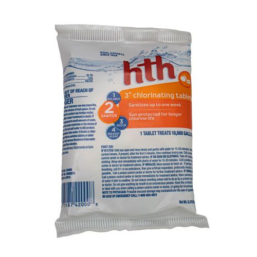HTH 3" Chlorinating Tablets 6oz 42000