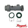 015883F | Raypak Gas-Fired 2" CPVC Connector (Outlet Plumbing)