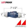 0823-10C | Magic Smart Clear Check Valve 1 inch with Unions