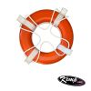 10-206-ORG | Kemp USA  Life Ring Foam Buoy Orange 24"