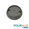 201PALGRAY | Pouralid Swimming Pool Skimmer Cover 10" Round Gray 
