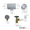 25501-100-000 | CMP Pool Plumbing  Pressure Test Kit 2"