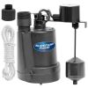 92269 | Superior Submersible Water Pump 1/4 HP Thermoplastic With Float