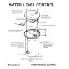 MP Industries | 1953-JW | Water Leveler Control, White Lid