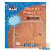 SQPALCLEAR | Pour-A-Lid Square Skimmer Cover Clear  11"