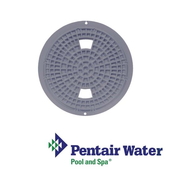 08650-0058C | Pentair Sta-Rite U-3 Skimmer Lid with Decal  Gray
