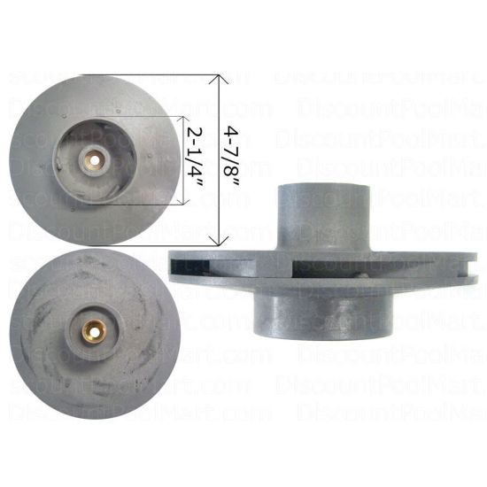 Waterway | 310-7430B | Impeller Assembly, 1.5HP,  Champion 56-Frame