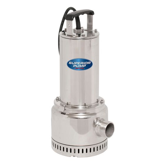 91197 | Superior Stainless Steel  Submersible Water Pump 1 HP