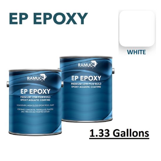 Ramuc | 908131101 | EP Epoxy High Gloss White Pool Paint