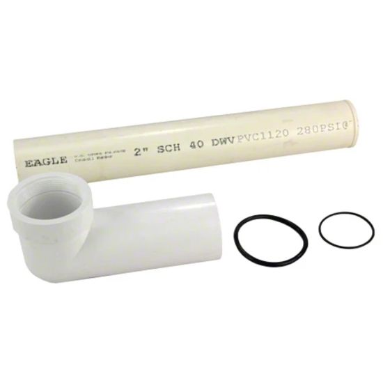 Jandy | R0555100 | Outlet Tube Elbow Assembly with O-Rings, DEV/DEL Filters