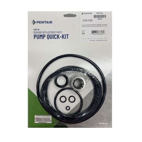 Pentair | 356196 | Pump Seal Kit, Max-E-Pro & IntelliPro Pump Quick-Kit