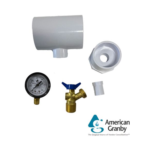 TK200 | American Granby Pool Plumbing Pressure Test Kit 2"