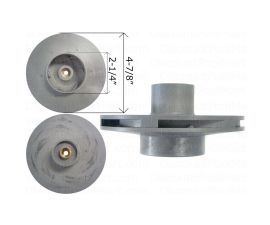 WATERWAY | 310-7440B | Impeller Assembly, 2.0HP, Champion 56-Frame 