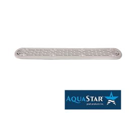 32CDFLFR101 |  AquaStar Light Channel Drain 32in White