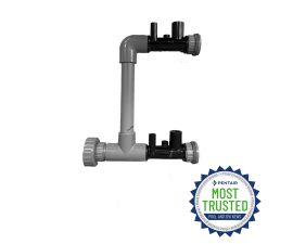  475614 | Pentair ETI 400  Gas Heater Outlet Plumbing Assembly