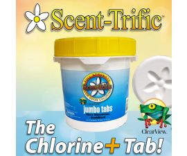 CVTLST010 | ClearView 3” Scent-Trific  Chlorine Tablets 10 lbs