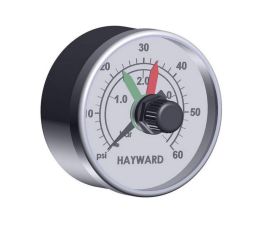Hayward ECX2712B1 Boxed Pressure Gauge 25501-100-900  with Dial for Pro Grid and SwimClear Filters