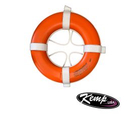 10-205-ORG | Kemp USA  Life Ring Foam Buoy Orange 20"