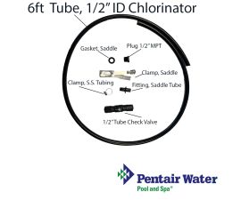 R171099  | Pentair Chlorine In-Line Feeder Hi-Flo Tubing Replacement Kit